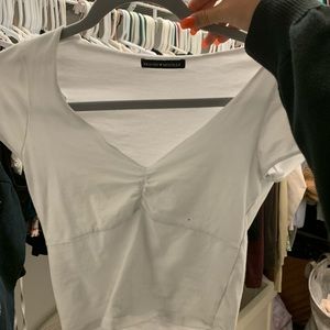 white brandy melville gina top